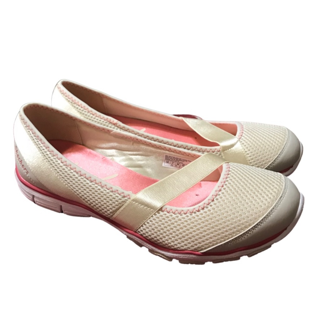 Skechers Neutral Mary Jane Sneakers